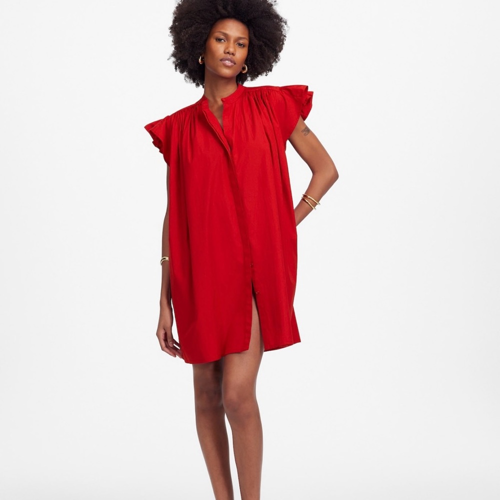 Madewell Red Mini Dress